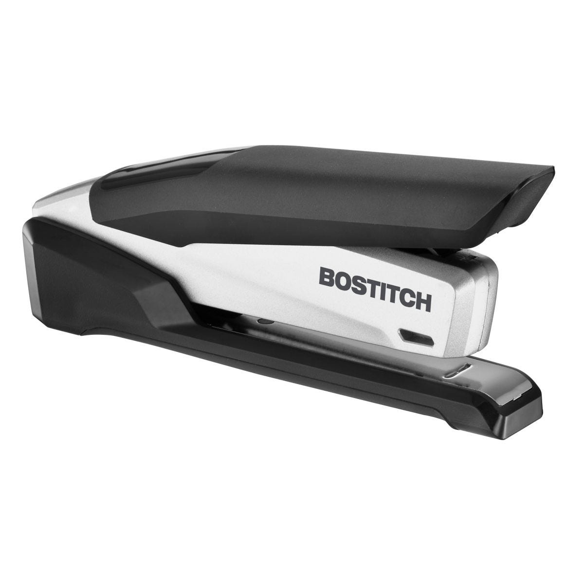 2 Pack 1117 Bostitch InPower Spring-Powered Premium Desktop Stapler One Finger No Effort Red/Silver